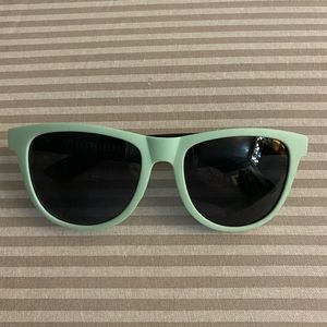 Mint green sunglasses